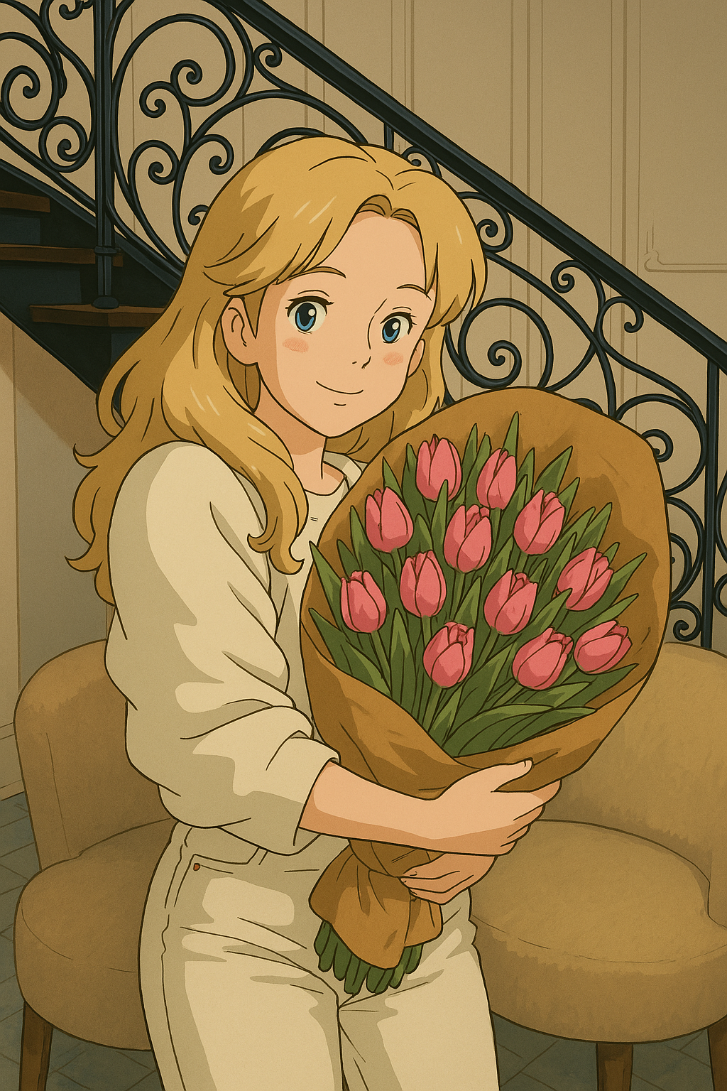 Anime transformation example