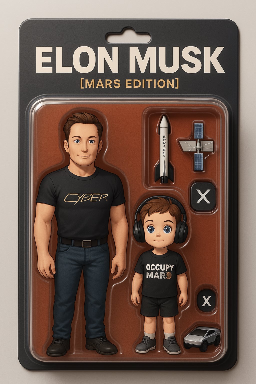 Action Figure transformation example